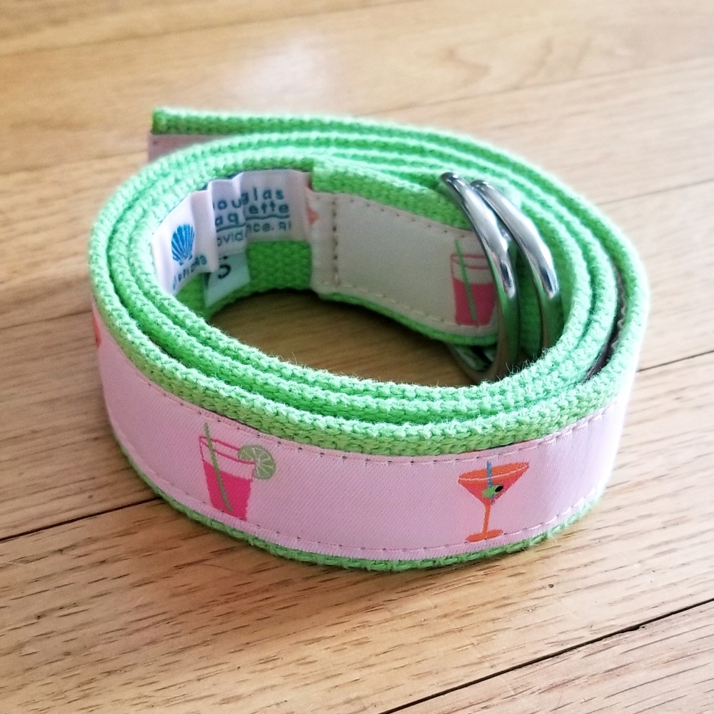 Douglas Paquette- Preppy D-Ring Belt, Size…